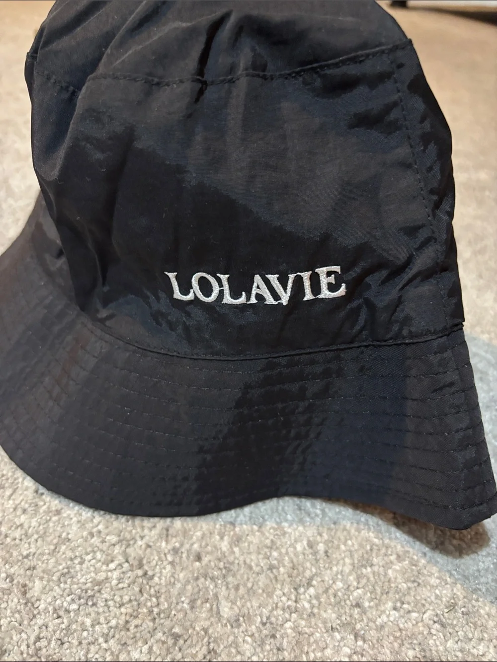 Lolavie Black Bucket Hat